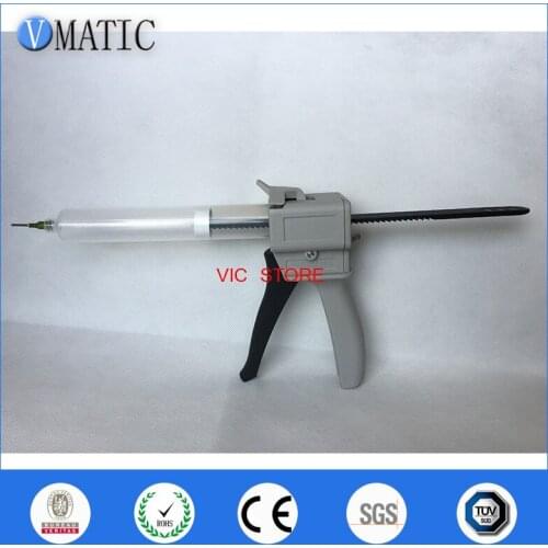 Free Shipping 55 cc ml Glue Dispenser Dispensing Caulking Syringe Gun