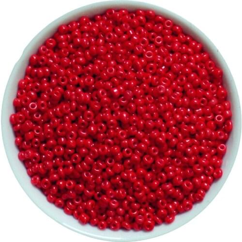 Red Color 2mm 1000pcs Crystal Spacer Czech Glass Seed Beads For Jewelry Making Earring Necklace Bracelet Charms DIY Beads