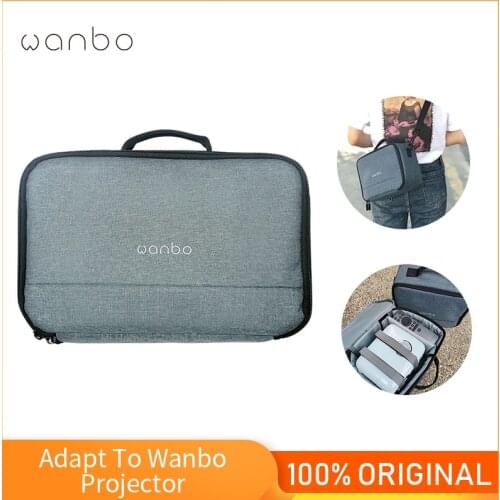 Wanbo T2/X1 Projectors Bag For Mini Projectors Portable Protective Storage Case Projector Accessories Mini Beamer Travel Bag