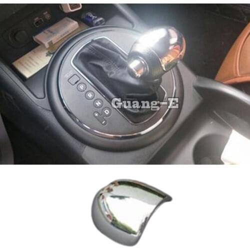 Car Styling Cover Stick Chrome ABS Shift Knob Control Top Lamp Frame Trim Hoods Moulding For Kia Sorento L 2015 2016 2017 2018