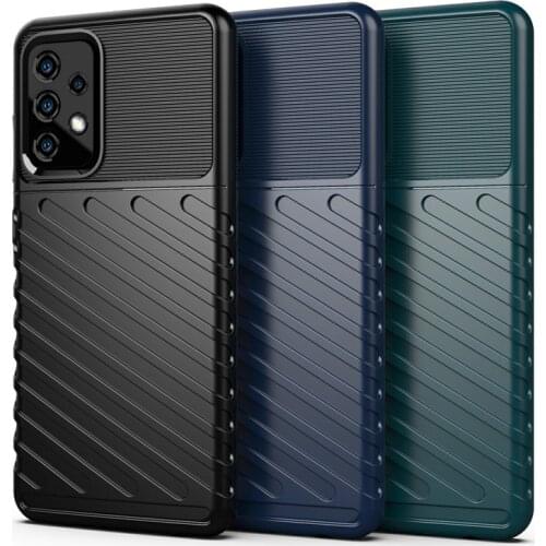 For Samsung Galaxy A52 Case For Samsung A12 A32 A72 A52 A42 M12 S21 S20FE Cover Shockproof Silicone Phone Bumper For Samsung A52