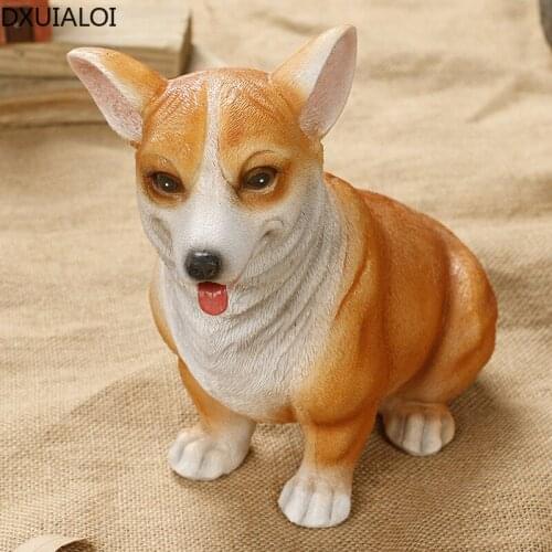 DXUIALO Creative Simulation Animal Piggy Bank Resin Crafts Living Room Bedroom Desktop Decoration Childrens Gift