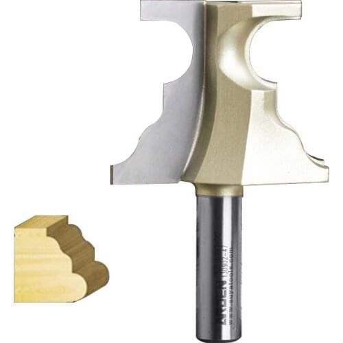 Fresas para router Woodworking Tool Crown Moulding Double Finger Arden Router Bit - 1/2*2-1/2 - 1/2" Shank - Arden A1902018