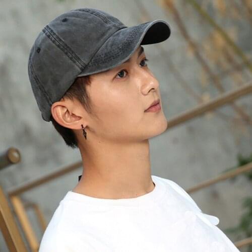 Washed Cotton Summer Ponytail Baseball Caps Women Men Vintage Hat Adjustable Trucker Outdoor Dad Hat Bone