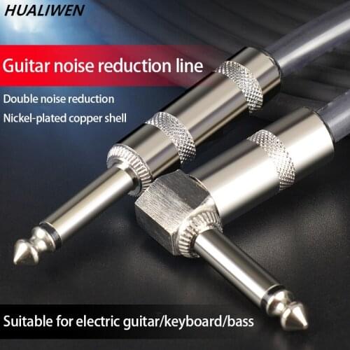 Electric Guitar Cable Wire Cord No Noise Shielded Bass Cable For Guitar Amplifier Accessories Musical Instruments
