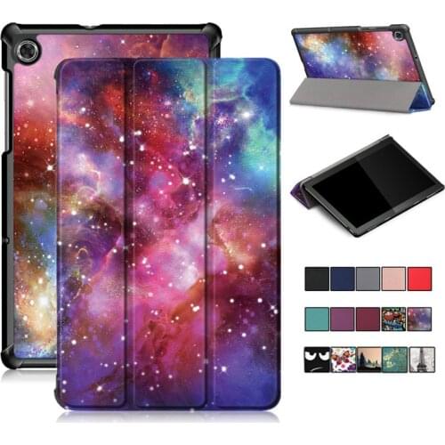 Magnet Stand Leather Case for Lenovo Tab P10 TB-X705L TB-X705F 10.1"Folding cover Funda for Lenovo Tab P10 Smart Capa case shell