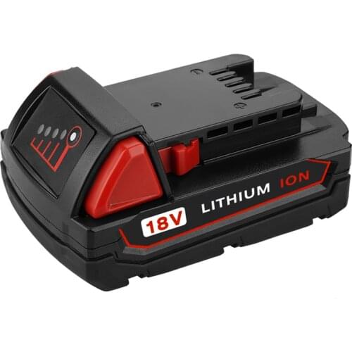 18V 2000mAh 3000mAh Repalcement M18 Li-ion Battery for Milwaukee 48-11-1815 48-11-1850 2646-20 2642-21CT Rechargeable Batteries