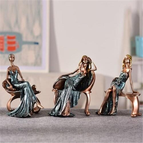 Ballet Girl Miniatures Figurines Sweet Poses Ballet Girl Cake Topper Resin Sculpture Model Collectible Ornament Christmas Gifts