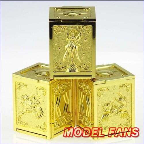 MODEL FANS IN-STOCK 3pcs/set Jmodel sog Saint Seiya Cloth Myth Metal Pandora Box vol 2 Cancer Virgo Leo for collection