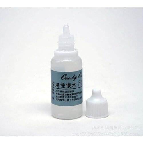 Gentle Jewelry Cleaner Solution Gold Silver Fine & Fashion Jewelry Cleaning X4YA