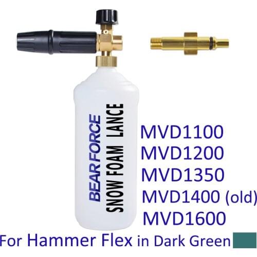 Foam Generator snow foam lance Foam Nozzle car clean foam wash high pressure soap gun foam maker for Hammer Flex Pressure Washer