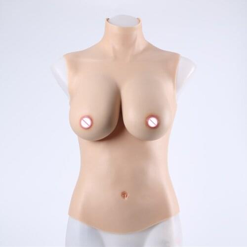 E-Cup 3200g Realistic Silicone Fake Breast Forms Boobs for Crossdresser Drag Queen Shemale Transgenders