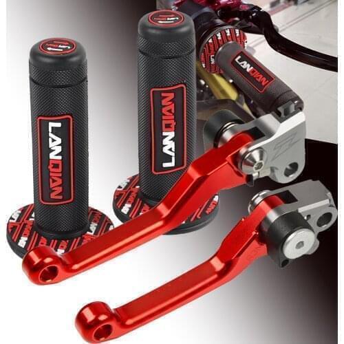 Motorcycle Dirt Bike CNC Brake Clutch Levers Handlebar grip handle bar cover For GASGAS GAS GAS 250EX 300EX 2017 2018 300 250 EX