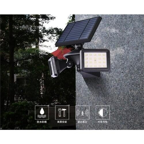 Led Solar Light Outdoor Solar Power Garden Lawn Lamp Landscape Spot Lights Porch Light