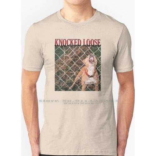 Knocked Loose Pop Culture T Shirt 100% Pure Cotton Hardcore Band Gothic Emo Punk Band Punk Creative Trending Vintage Cool Gift