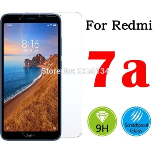 Protect glass on for xiaomi redmi 7a a7 7 a 4 screen protector tempered glas ksiomi xiaomei xiomi xaomi rdmi phone film glasses