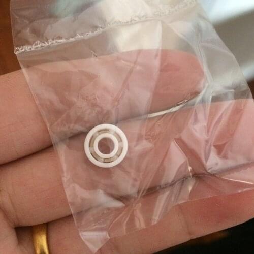 2 pieces/lot cost performance MR104 full Ceramic Bearing 4x10x4 Zirconia ZrO2 ball bearing size 4*10*4mm