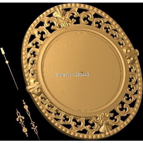 Clock_17 3D model STL relief STL format 3d model relief for cnc in STL file format owl