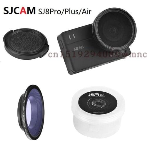 SJCAM Accessories 40.5mm CPL Filter Slin MC UV Filter Protect Lens Cap for SJ8 Pro/Air/Plus Action Camera Lens Protector Cover