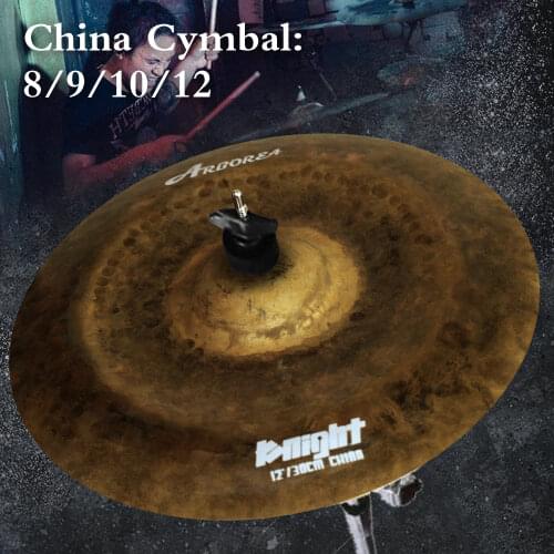 Hot selling & 100% handmade 8'' China Cymbals