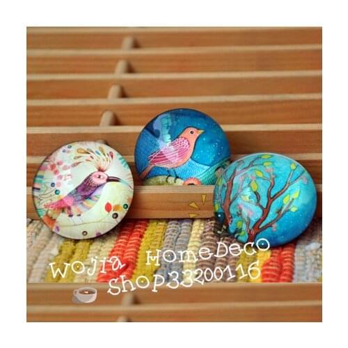 Free Shipping Cartoon graphic patterns crystal refrigerator stickers message posted magnets birthday gift