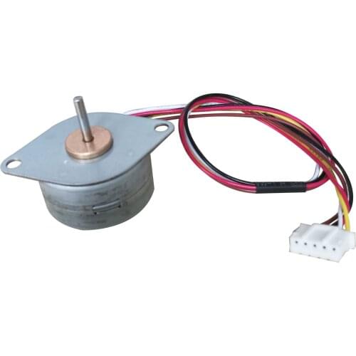 PM25 permanent magnet motor, 25BY permanent magnet motor, 12V, 5 wires, 25mm permanent magnet motor, 25 diameter motor