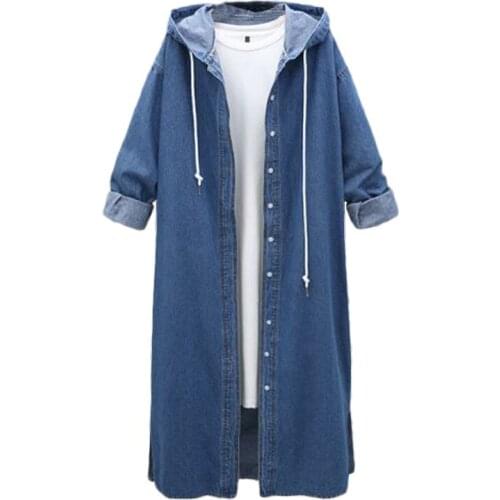 Jean Jacket Womens Coat Spring Autumn Coat for Women Clothes 2020 Korean Vintage Windbreaker Jeans Denim Jacket Jaqueta ZT2222