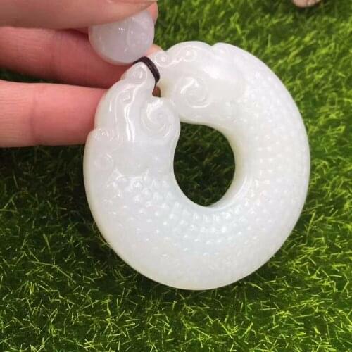 Exquisite and Tian Yu antique Shuanglong Ruyi card 2001