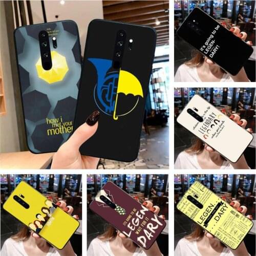 How i met your mother Phone Case for Redmi Note 9 8 8T 8A 7 6 6A Go Pro Max Redmi 9 K20 K30 Pro