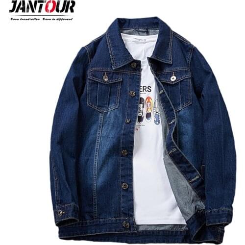 Men Denim Jacket Plus Size 6XL 7XL 8XL Bomber Jacket Men High Quality Cowboy Reign Jean Jacke Chaqueta Hombre Brand Men Clothing