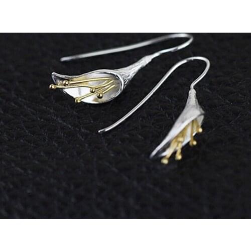 New Arrivals Korean Style Morning Glory Flower Earrings For Women Lady Bridal Earrings Girls Gifts Pendientes Brincos 2021