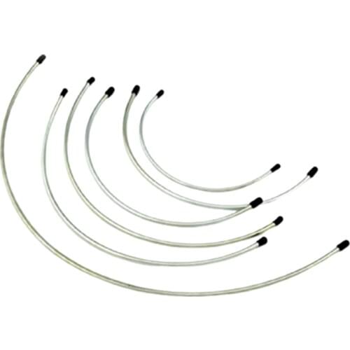 Half-Round Purse Frames Internal Wire Frames Purse Frames Doctor Bags Many Size Silver Obag Handles Parts DIY Handamde Hangers