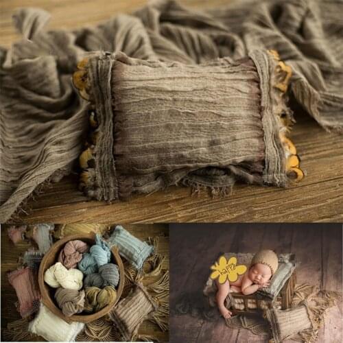 Baby Newborn Photography Props Feather Pillow Photo Studio Baby Photo Blanket Photo Props Accessories