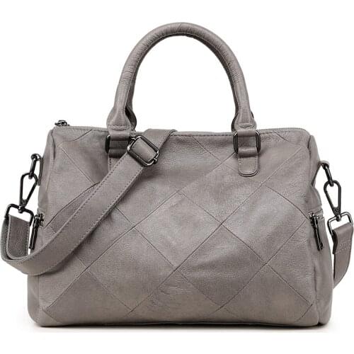 Genuine Leather Bags Ladies Women Handbags High Quality Tote Bag for Women Fashion Hobos Bolsos