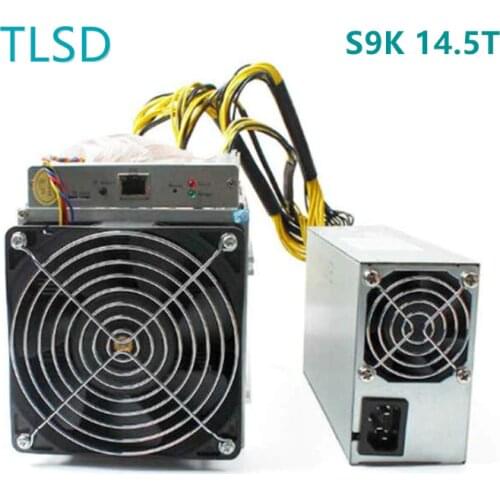 TLSD Used Antminer S9K 14.5T Bitcoin Mining Machine with Power Supply