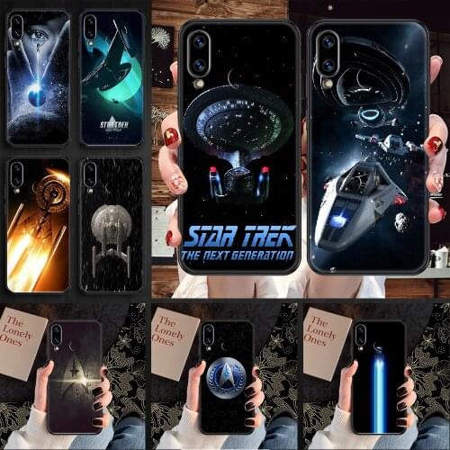 Star Trek Movie spaceship Phone case For Huawei Honor 6 7 8 9 10 10i 20 A C X Lite Pro Play black pretty hoesjes trend