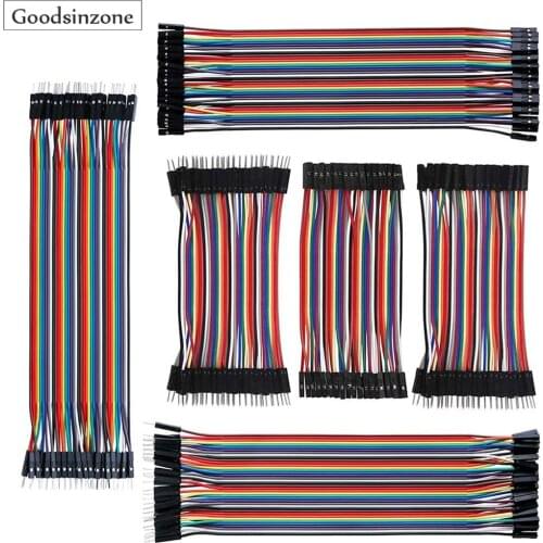 240pcs 10CM 20CM Jumper Wire Solderless Breadboard Jumper Male to Female,Male to Male,Female to Female for Arduino Raspberr Pi 4