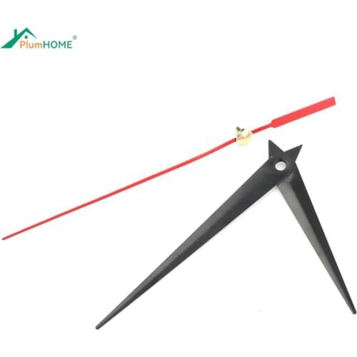 5 Sets DIY Clock Black Quartz Watch Wall Clock Movement Mechanism Parts Repair Replacement Essential Accessories Drop Ship