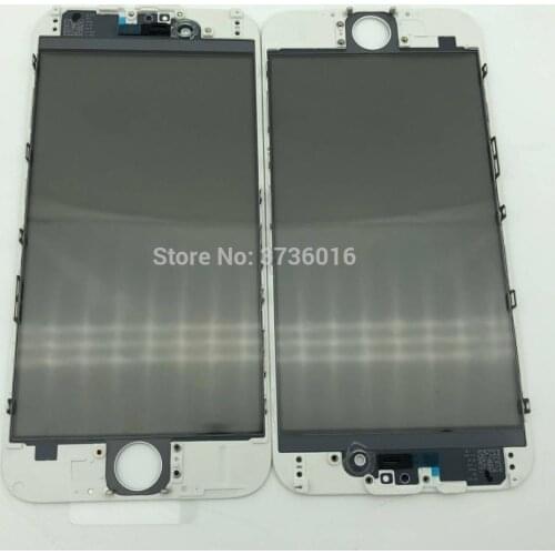 5pcs/bag For Phone 6/6S/6 plus/6S plus/7/7 plus/8/8 plus damaged cold press 4 in 1 Front Screen Glass With Frame,OCA,Polarizer