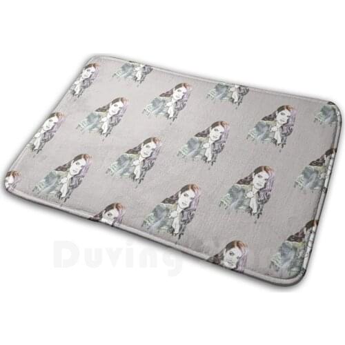 Anna Kendrick-Drip Design Carpet Mat Rug Cushion Soft Anna Kendrick Anna Kendrick Pitch Perfect Trolls Pop Culture