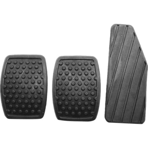 Car Clutch Pedal Brake Pedal Accelerator Pedal Rubber Mattress for Chevrolet Spark Pedals Non-Slip Mat
