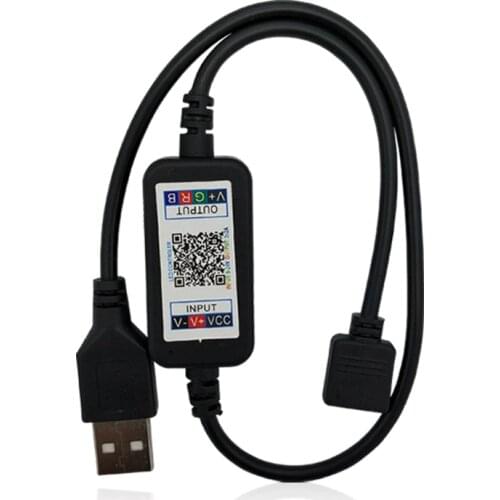 Bluetooth RGB Music Controller APP USB 5V 12V 24V RGB Led Controller For Led Strip Light 5050 4 Pin Mini RGB Controller