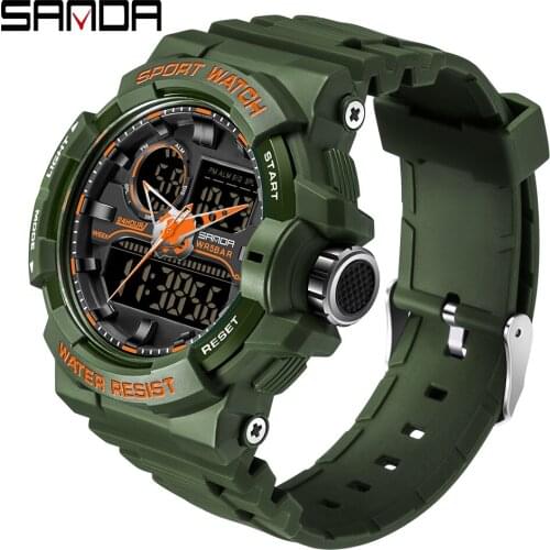 Men Military Watches For Man Sports Army Clock G Style Big Dial Analog Quartz Waterproof Swim Mens WristWatch Relogio Masculino