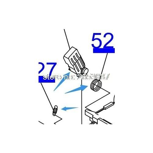 Assembled parts for Epson T50 T60 P50 R260 R265 R330 R270 R280 R290 R380 R390 L800 L801 L805 L810 L850 spring Clamp for pump