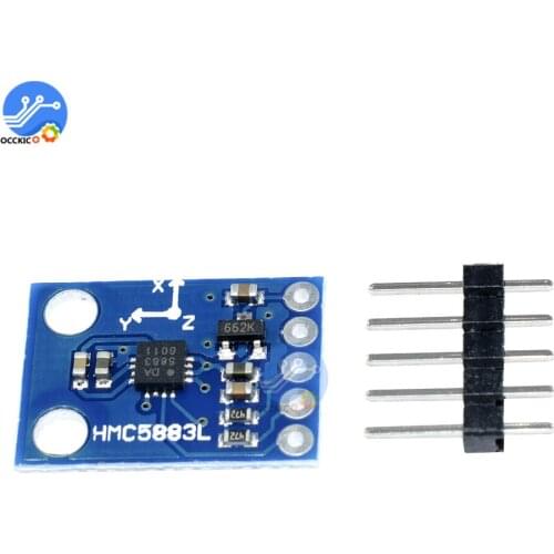 GY-273 HMC5883L 3-5V Triple Axis electronic Compass Magnetometer Sensor Module Developement Board For Arduino