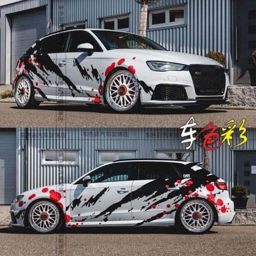 FOR Audi RS3 RS4 RS5 RS6 car stickers body exterior decoration personalized custom decals