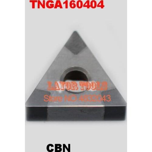 Boron nitride TNGA160404 blade for cutting high hardness materials , CBN ,machine Factory Outlet
