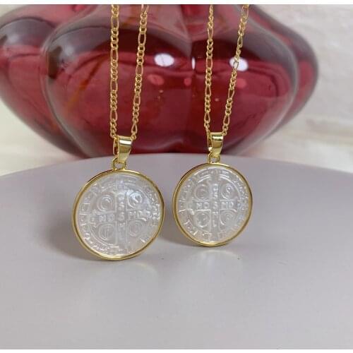 WENDYFO New Arrive Women Fashion Cross Necklace & Pendants For Ladies Female Charm Jewelry Casual Religious Chain Necklaces