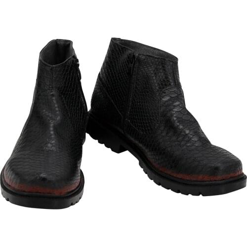 Good Omens Cosplay Shoes Demon Crowley Cosplay Shoes Halloween Carnival Costume Custom Made