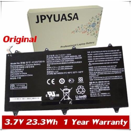 7XINbox 3.7V 6300mAh 23.3Wh Original H12GT201A Laptop Battery For Lenovo Pad A2109 A2109A Tablet batteria AKKU